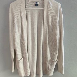 Cream cardigan